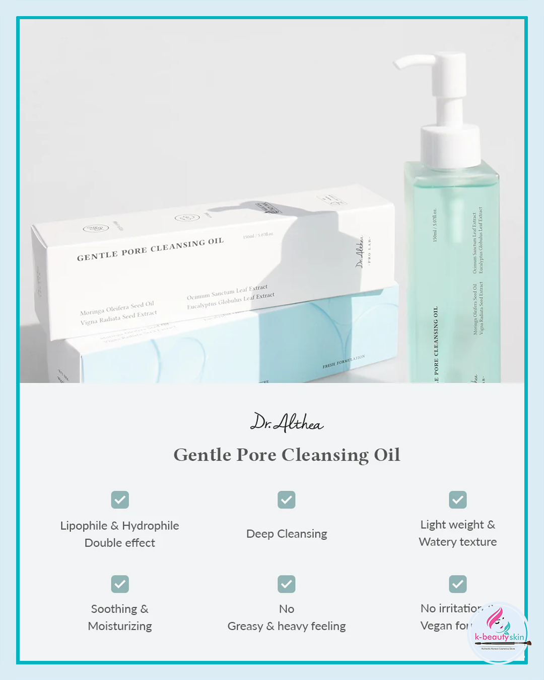 Deep Cleansing Power: Effectively removes makeup, sunscreen, and environmental pollutants.
