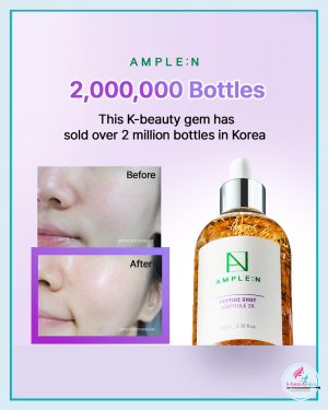 NANA-B PEPTIDE AMPOULE プチペド AMPLE:N Peptide Shot Serum 100ml – Firming & Anti-Aging