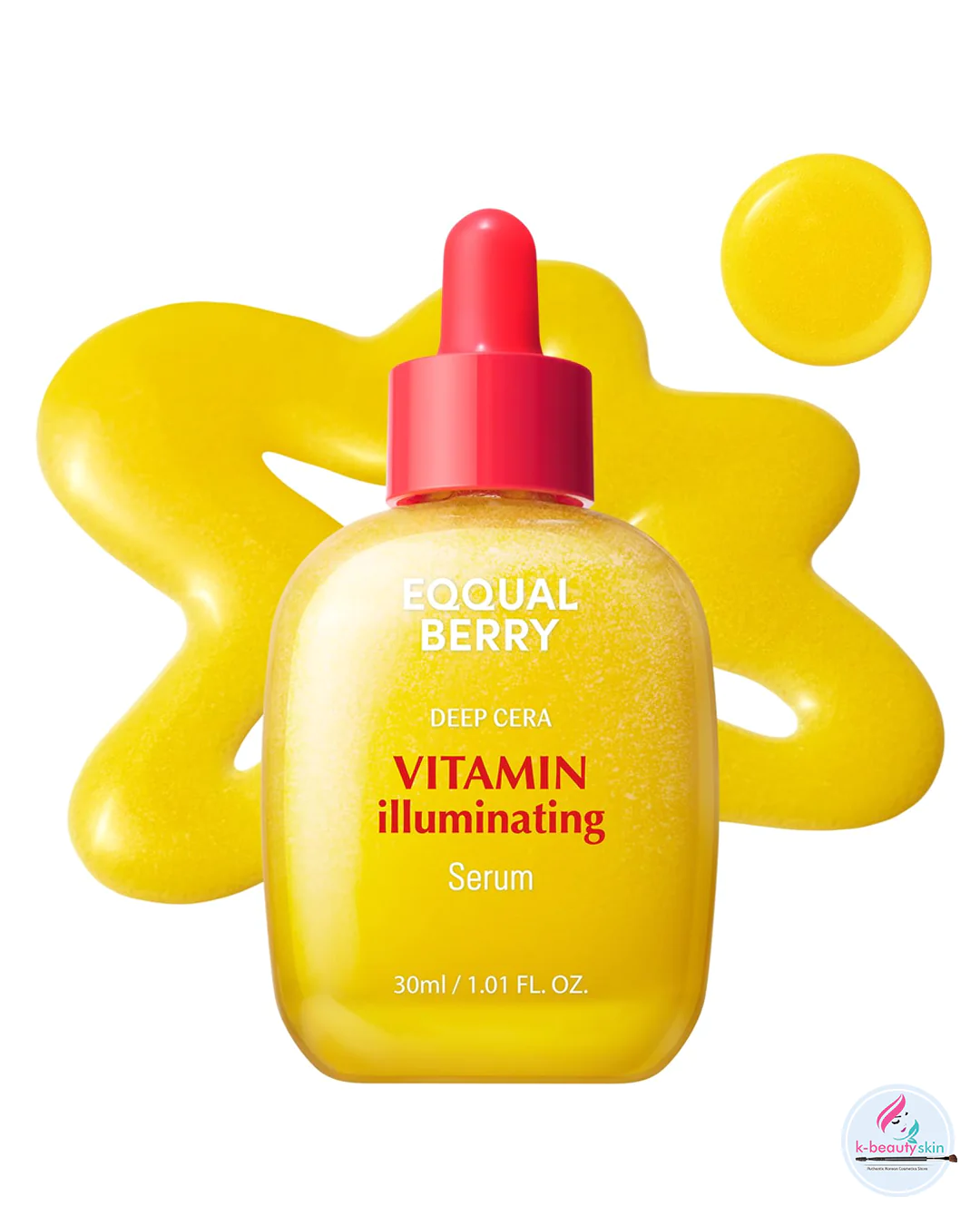 EQQUALBERRY Vitamin Illuminating Serum 30ml | Acerola & Vitamin C for Bright, Radiant Skin