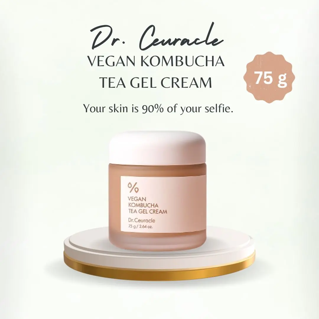 Dr. Ceuracle Vegan Kombucha Tea Gel Cream 75g