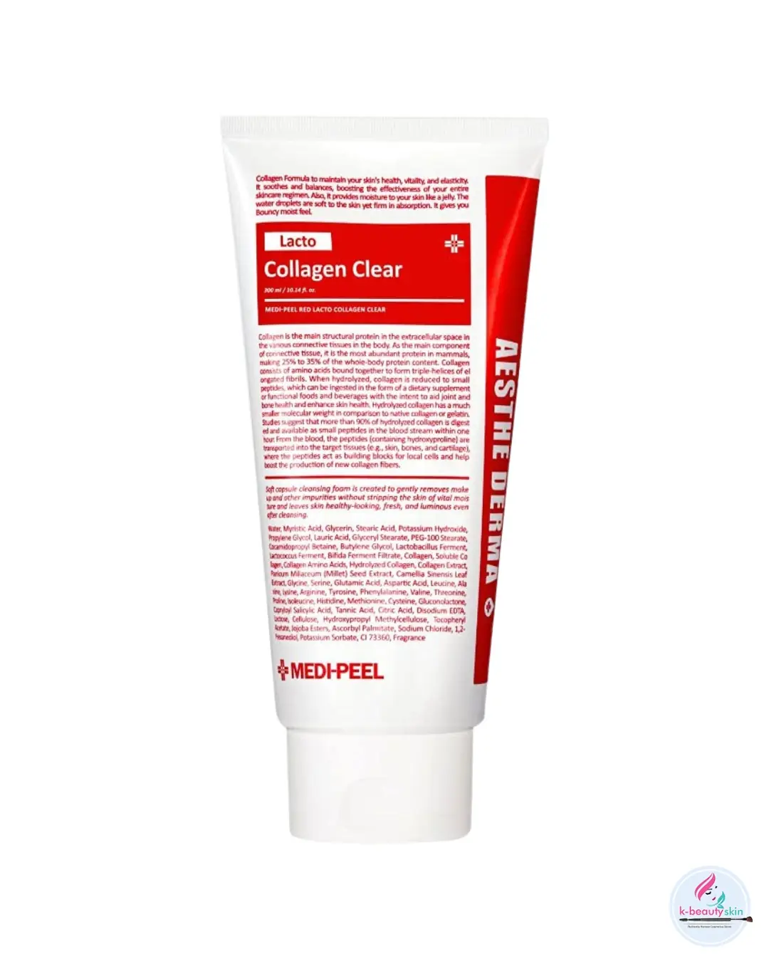 MEDI-PEEL Red Lacto Collagen Clear Foam Cleanser 2.0 120ml