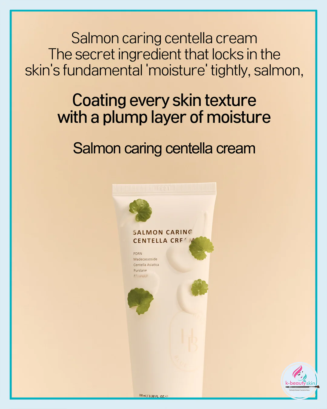 HAVE BLUE Salmon Caring Centella Cream 100ml | Repairing
