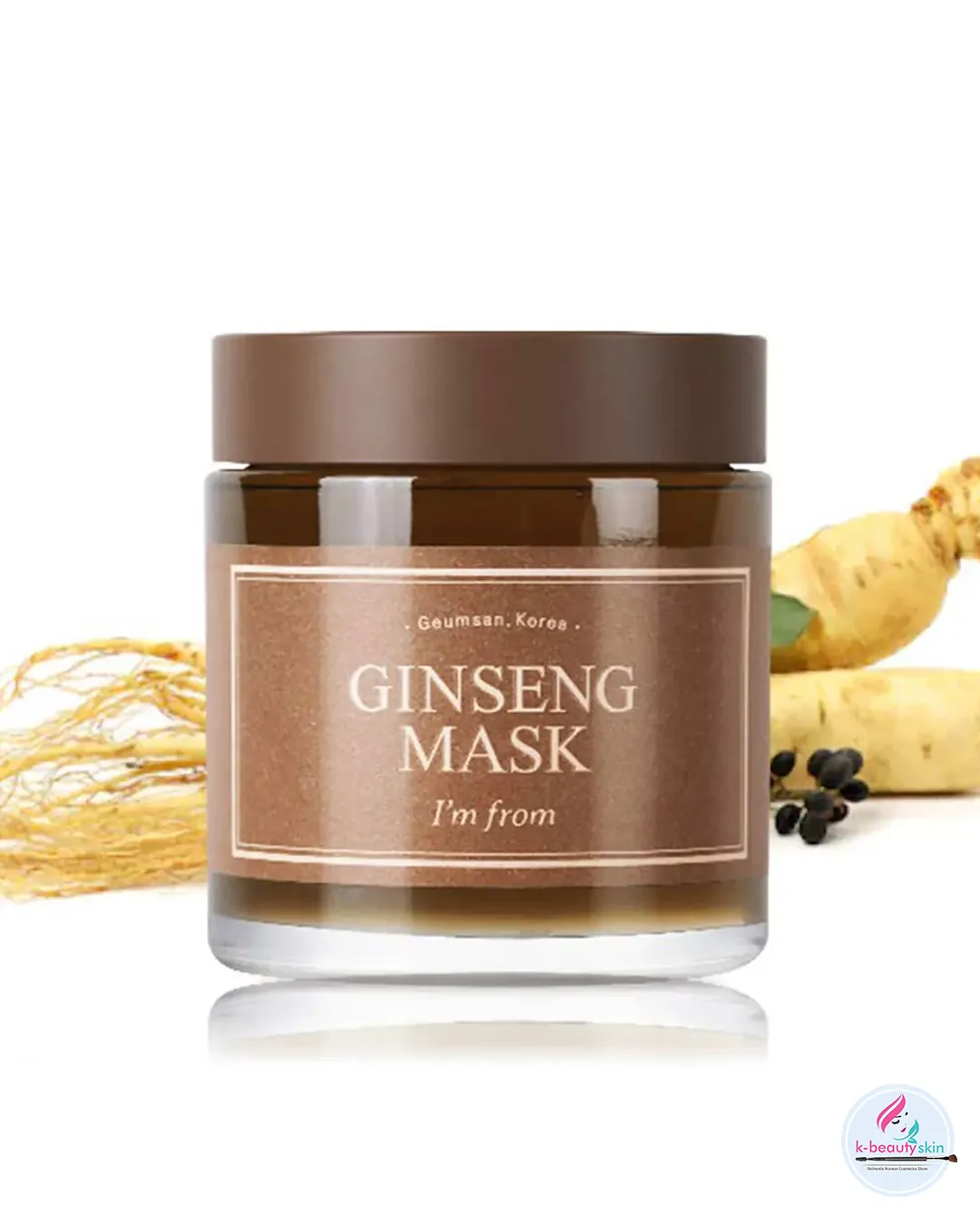 I'm From Ginseng Mask 120g jar packaging