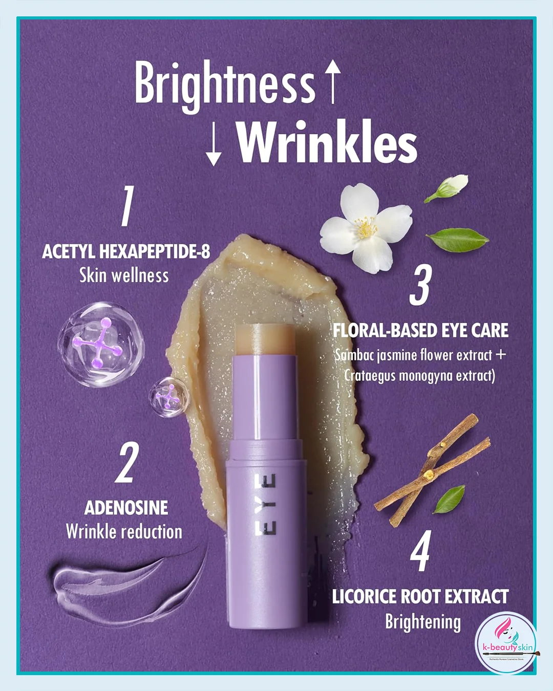 KAHI Eye Balm 9g – Firming & Hydrating Eye Treatment
