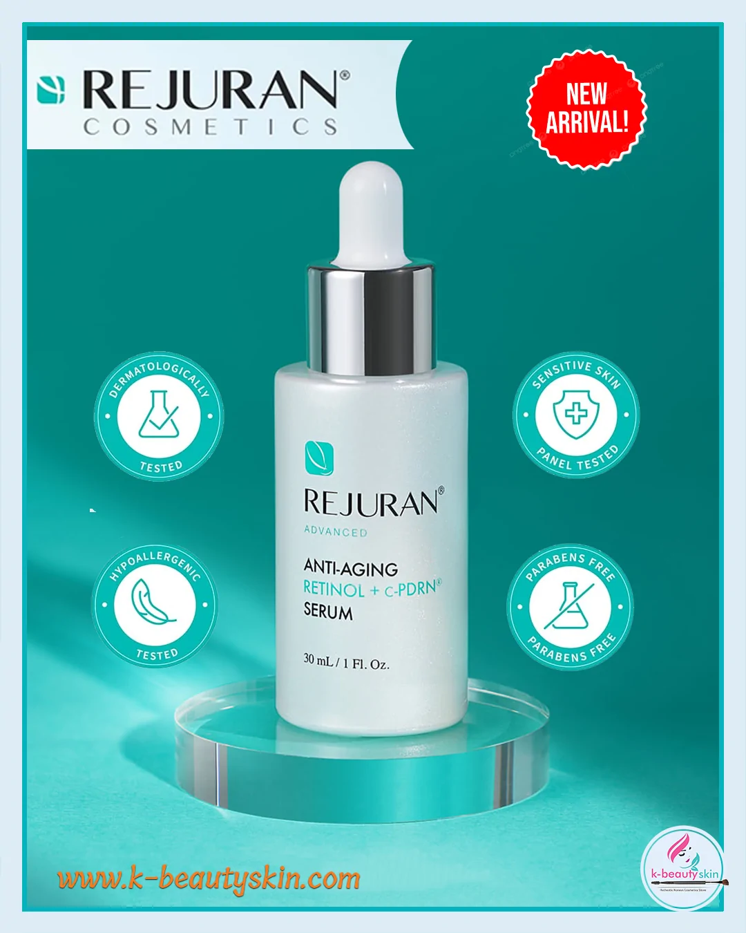 REJURAN Advanced Anti-aging Retinol + c-PDRN Serum 30ml