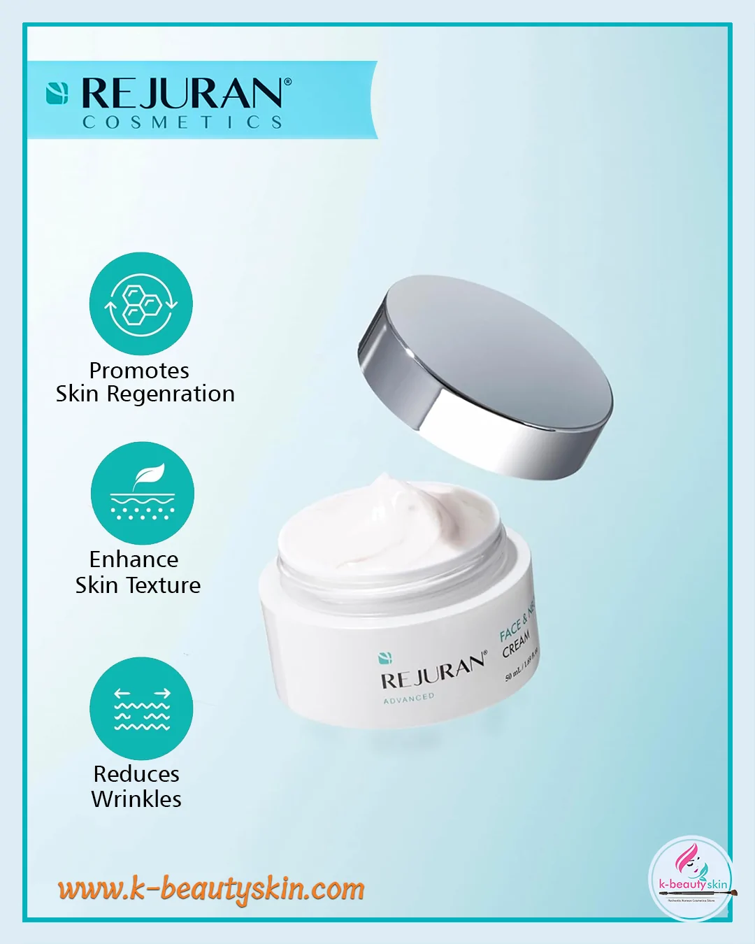 REJURAN Advanced Face & Neck Cream 50ml - Image 5