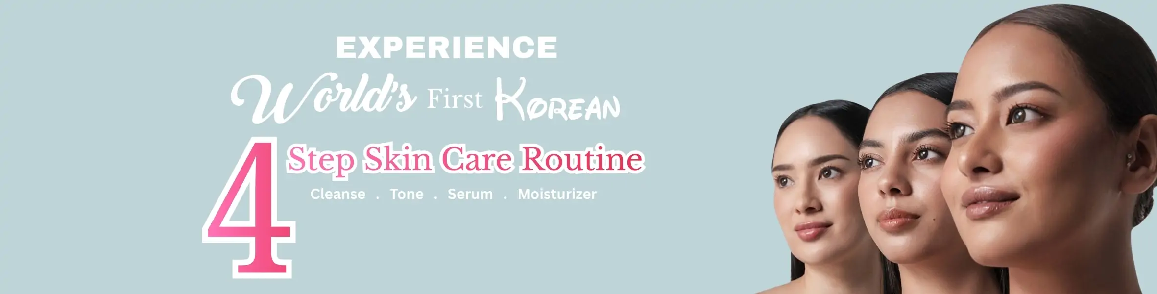 4 step skin care Routine _k-beautyskinindia1