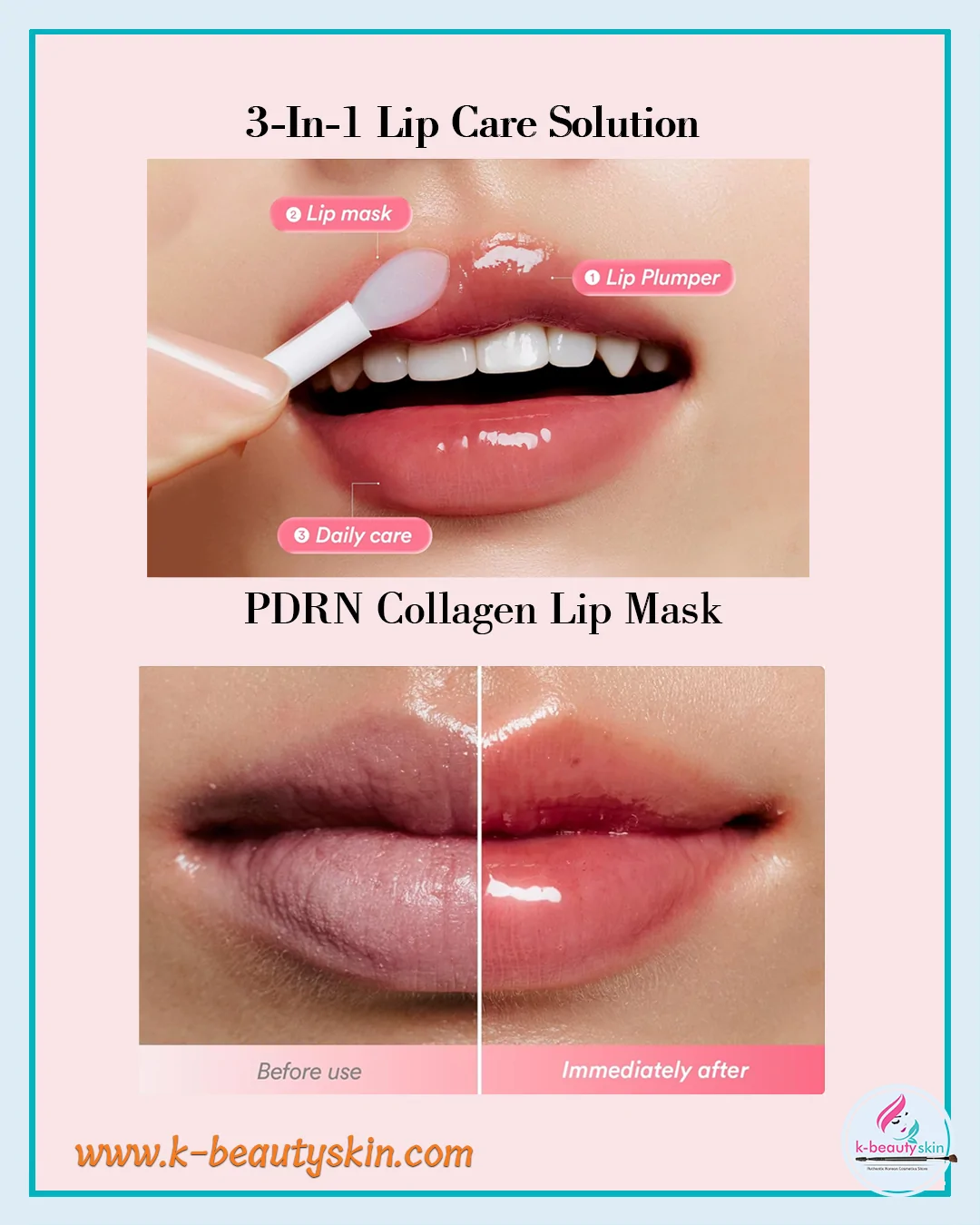 ABIB PDRN Collagen Lip Mask Glazed Jelly 11g jar for intensive lip repair and hydration
