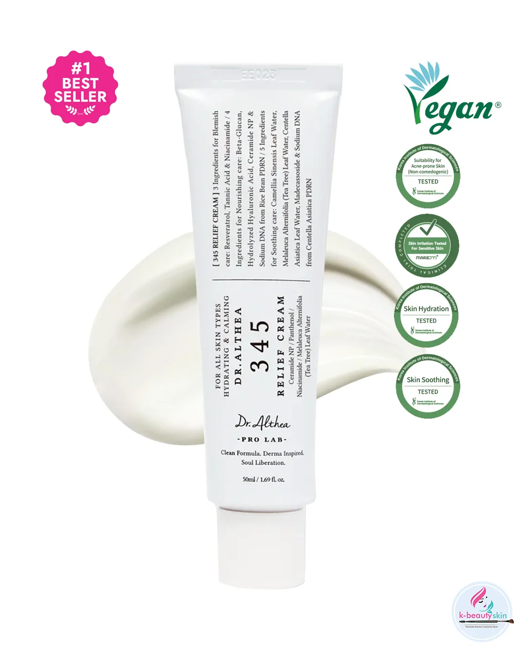 Dr. Althea 345 Relief Cream 50ml authentic packaging front