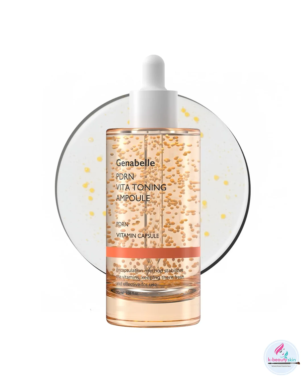 Genabelle PDRN Vita Toning Ampoule 70ml serum bottle